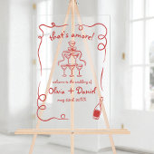 Das ist ein Funky Whimsical Illustriert Sign Acrylschild