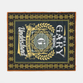 Das ist ein Gary, das du nicht verstehen konntest Fleecedecke (Vorderseite (Horizontal))