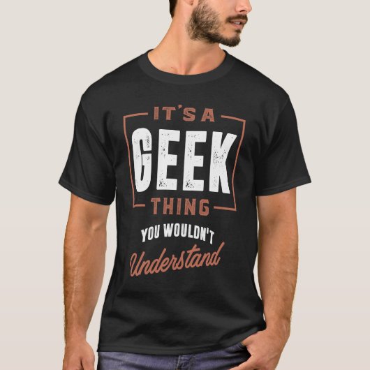 Das ist ein Geek-Ding T-Shirt (Vorderseite)