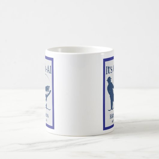 Das ist ein Geschenk des Party für die Befischung  Kaffeetasse (Mittel)