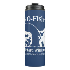 Das ist ein Geschenk des Party für die Befischung Thermosbecher