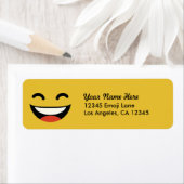 Das ist ein glücklicher Typ Emoji (Insitu)