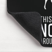 Das ist ein großes Nono hier um den sonnigen Hirsc Mousepad (Ecke)