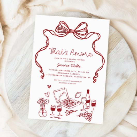 Das ist ein handgezeichnetes Brautparty Einladung