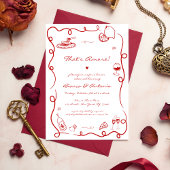 Das ist ein italienischeres Probe Dinner Einladung