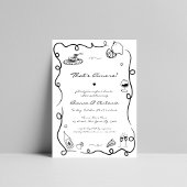 Das ist ein italienischeres Probe Dinner Einladung