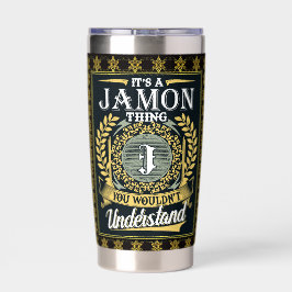 Das ist ein Jamon, das man nicht verstehen konnte Thermobecher