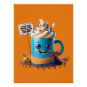 Das ist ein Job für Kaffee! Poster (Vorderseite)