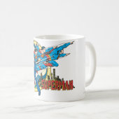 Das ist ein Job für... Superman Kaffeetasse (VorderseiteRechts)