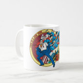 Das ist ein Job für... Superman Kaffeetasse (Vorderseite Links)