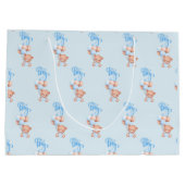 Das ist ein Junge! Aufdeckung des Geschlechts Tedd Große Geschenktüte (Rückseite)