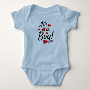 Das ist ein Junge! Baby Gender Reveal Baby Bodysui Strampler