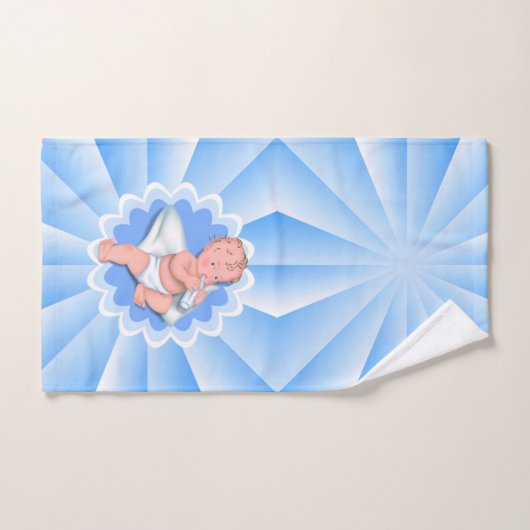 Das ist ein Junge! Badhandtuch Set (Handtuch)