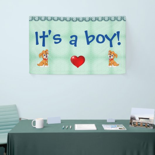 Das ist ein Junge! Banner (Messeveranstaltung)