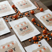 Das ist ein Junge! Basketball-Kinderdusche Geschenktütchen