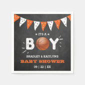 Das ist ein Junge! Basketball-Kinderdusche Serviette (Vorderseite)