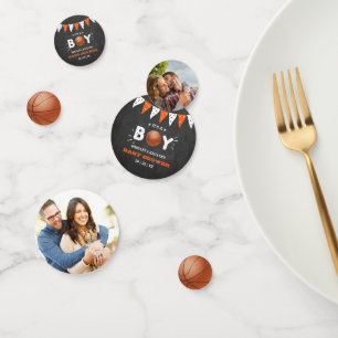 Das ist ein Junge! Basketball Themed Baby Dusche F Konfetti