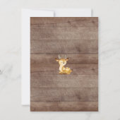 Das ist ein Junge! Bear BoysBaby Foto Geburtsankün Ankündigung (Rückseite)