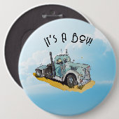 Das ist ein Junge! Button (Vorne & Hinten)