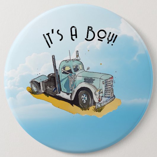 Das ist ein Junge! Button (Vorderseite)