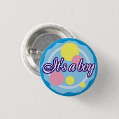 Das ist ein Junge! Button (Vorne & Hinten)