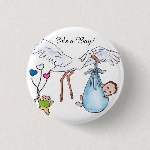 Das ist ein Junge! Button