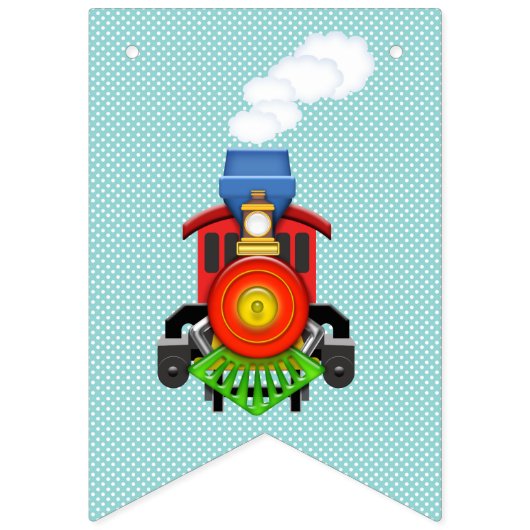 Das ist ein Junge! Choo, Choo Train Party Banner (Erste Fahne)