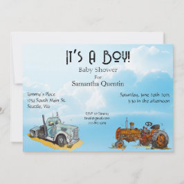 Das ist ein Junge! Einladung