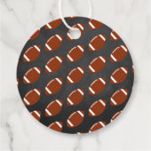 Das ist ein Junge! Fußball-Kinderdusche Geschenkanhänger (Rückseite)