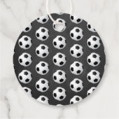 Das ist ein Junge! Fußball-Kinderdusche Geschenkanhänger (Rückseite)