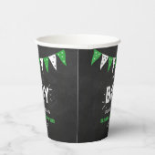 Das ist ein Junge! Fußball-Kinderdusche Pappbecher (Rechts)