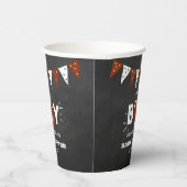 Das ist ein Junge! Fußball-Kinderdusche Pappbecher (Rechts)