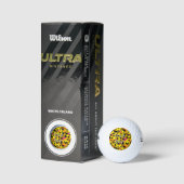 Das ist ein Junge! Gelbe Stars Golfball (Verpackungen)