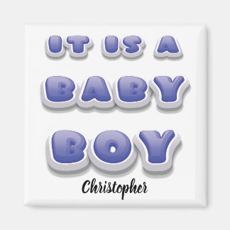 Das ist ein Junge! Gender Reveal Magnet-Geschenk f Magnet