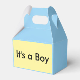 Das ist ein Junge! Geschenkschachtel