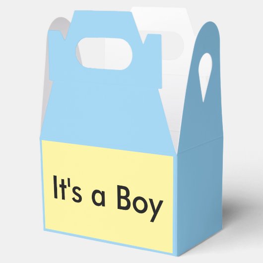 Das ist ein Junge! Geschenkschachtel (Geöffnet)