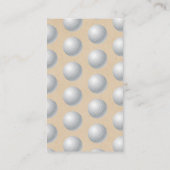 Das ist ein Junge! Golf Themed Baby Dusche Buchung Begleitkarte (Rückseite)