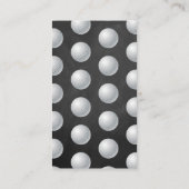 Das ist ein Junge! Golf Themed Baby Dusche Buchung Begleitkarte (Rückseite)