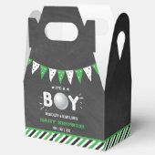 Das ist ein Junge! Golf Themed Co-Babydusche Geschenkschachtel (Geöffnet)