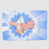 Das ist ein Junge! Golfhandtuch (Horizontal)