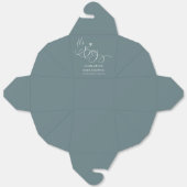 Das ist ein Junge! Moderne Minimal Calligraphy Bab Geschenkschachtel (Ungefaltet)