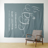 Das ist ein Junge! Moderne Minimal Calligraphy Bab Wandteppich (Beispiel (Horizontal))