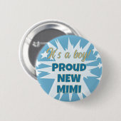 Das ist ein Junge! Neue MIMI-Schaltfläche Button (Vorne & Hinten)