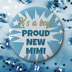 Das ist ein Junge! Neue MIMI-Schaltfläche Button