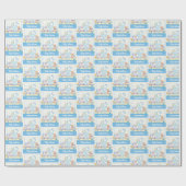 Das ist ein Junge! Niedlicher Teddy mit dem Vor- o Geschenkpapier (Flach)