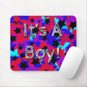 Das ist ein Junge! Party Stars Mousepad (Mit Mouse)