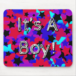 Das ist ein Junge! Party Stars Mousepad