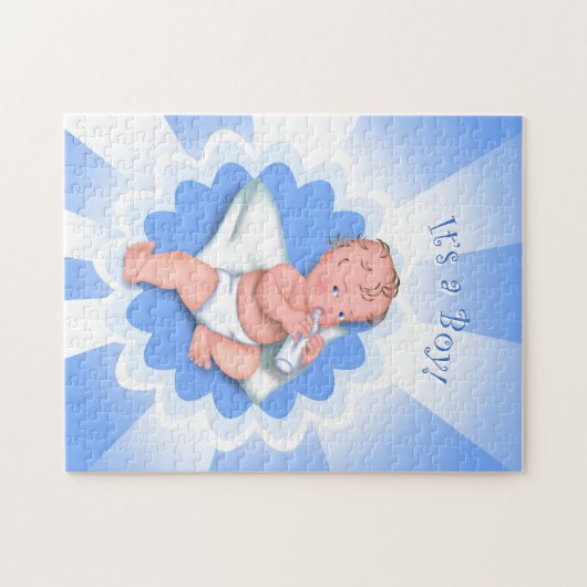 Das ist ein Junge! Puzzle (Horizontal)