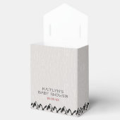 Das ist ein Junge! Rustikale Karierte Lumberjack B Geschenkschachtel (Geöffnet)