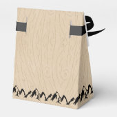 Das ist ein Junge! Rustikale Karierte Lumberjack B Geschenkschachtel (Rückseite)